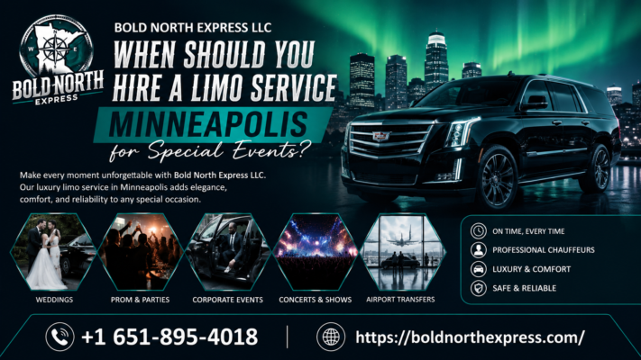 Limo Service for Special Event In Minneapolis mn