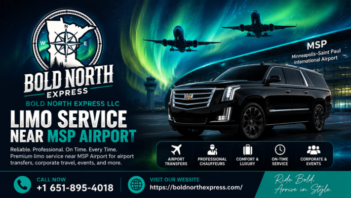 Limo service near MSP airport